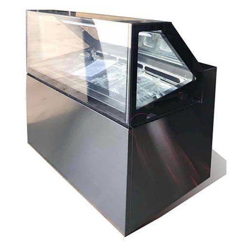 Omcan 31456 Commercial XS-260YX Ice Cream Display Freezer/Novelty Case 